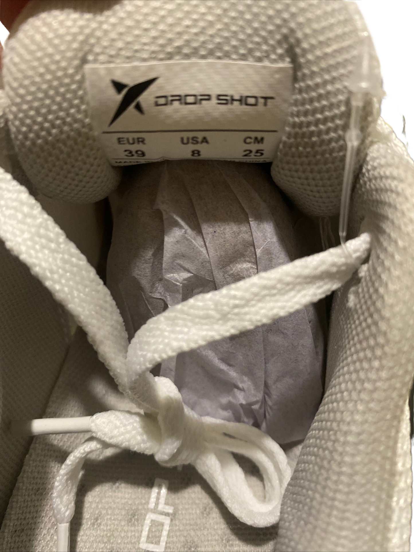 Drop Shot Dafra Trainer Padel Tennis Shoes White