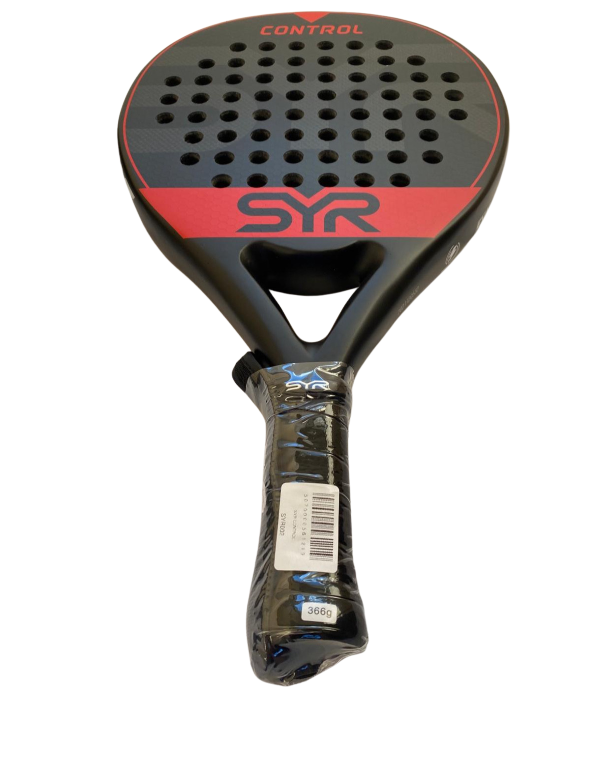SYR CONTROL - Carbon Fibre Padel Tennis Racket In Red - RRP £179
