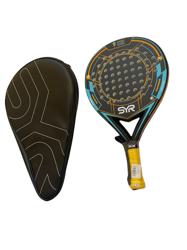 SYR FREYA - Carbon Padel Tennis Racket - Padel School - RRP £175