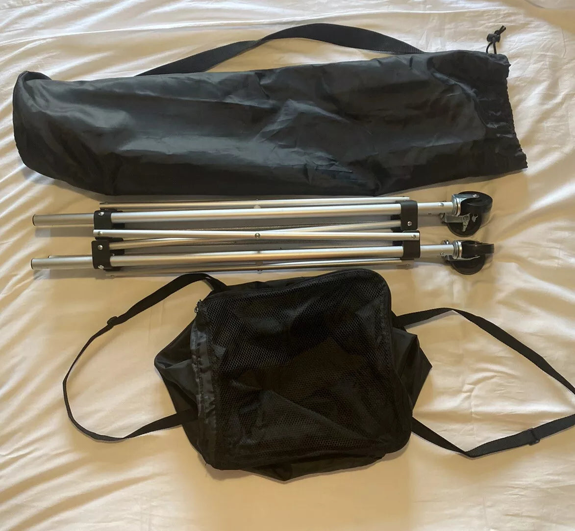 Tennis Ball Basket - Padel Tennis Cart with Wheels - Over 150 Balls