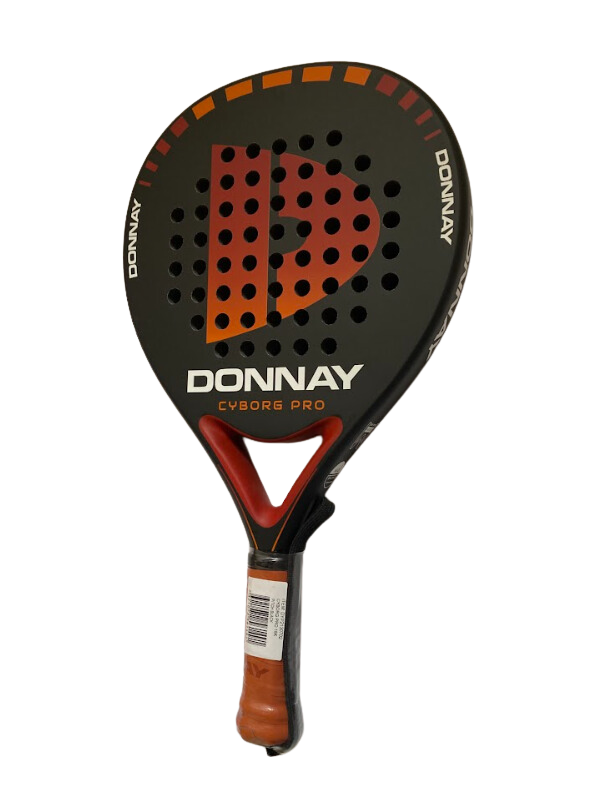 Donnay Cyborg Pro Black - 18k Carbon Padel Tennis Racket