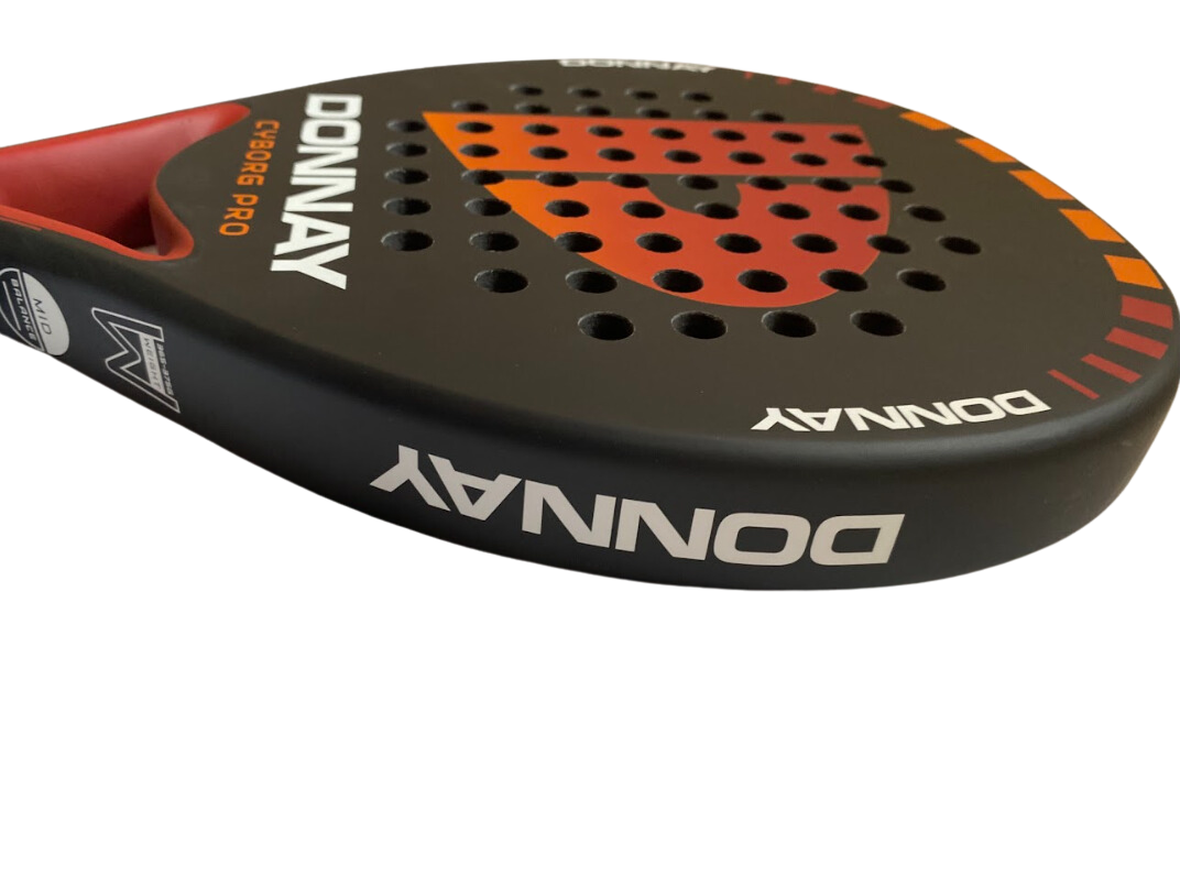 Donnay Cyborg Pro Black - 18k Carbon Padel Tennis Racket