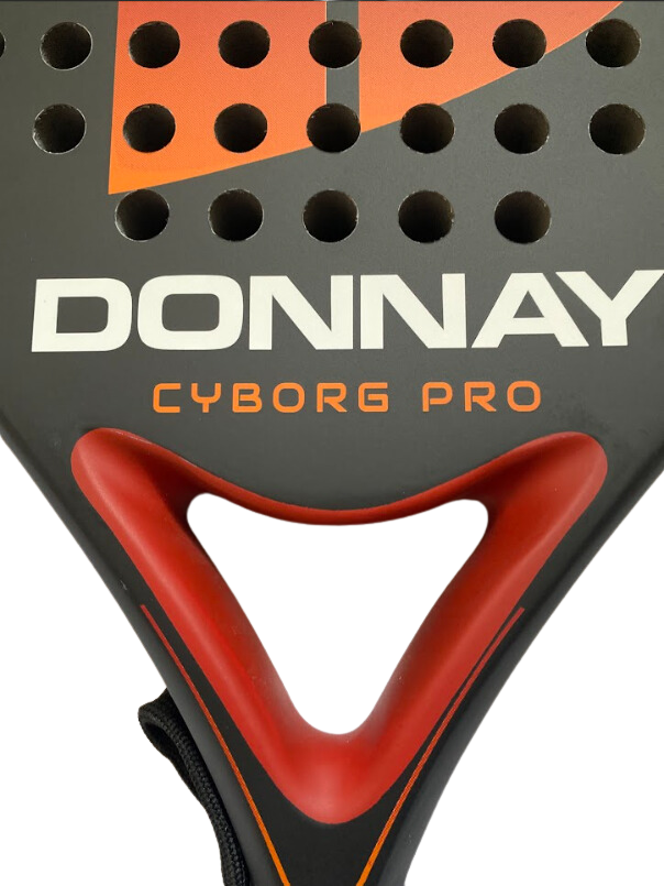 Donnay Cyborg Pro Black - 18k Carbon Padel Tennis Racket