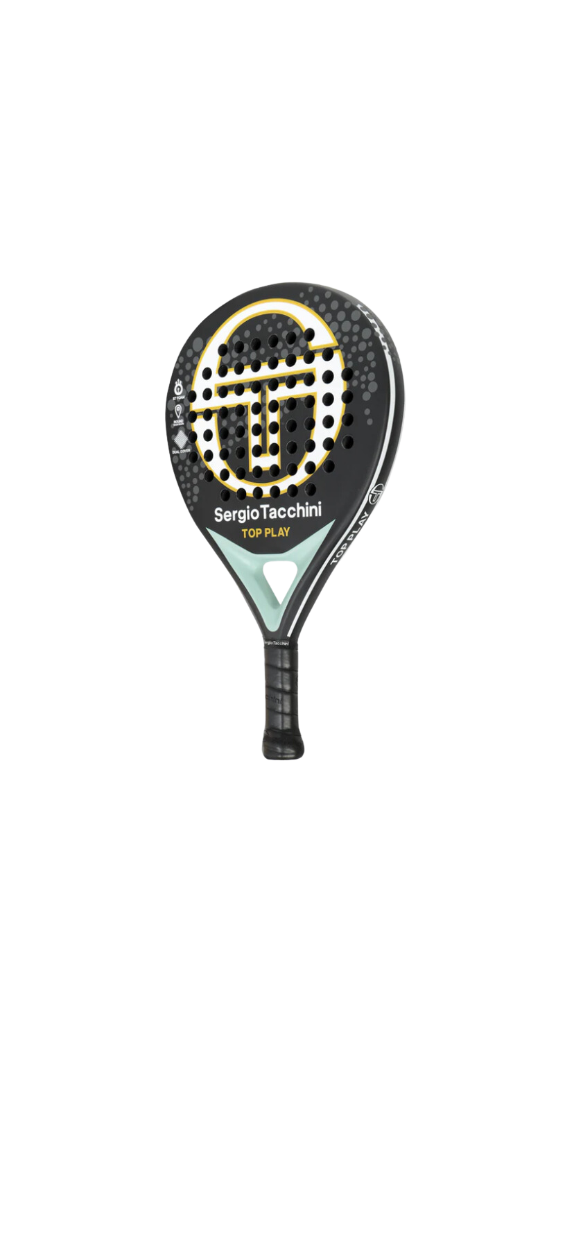 Sergio Tacchini - Top Play Black/White Padel Tennis Racket