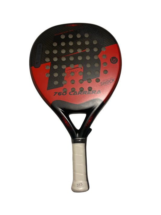 Royal Padel 760 Carrera - Carbon Red Padel Tennis Racket