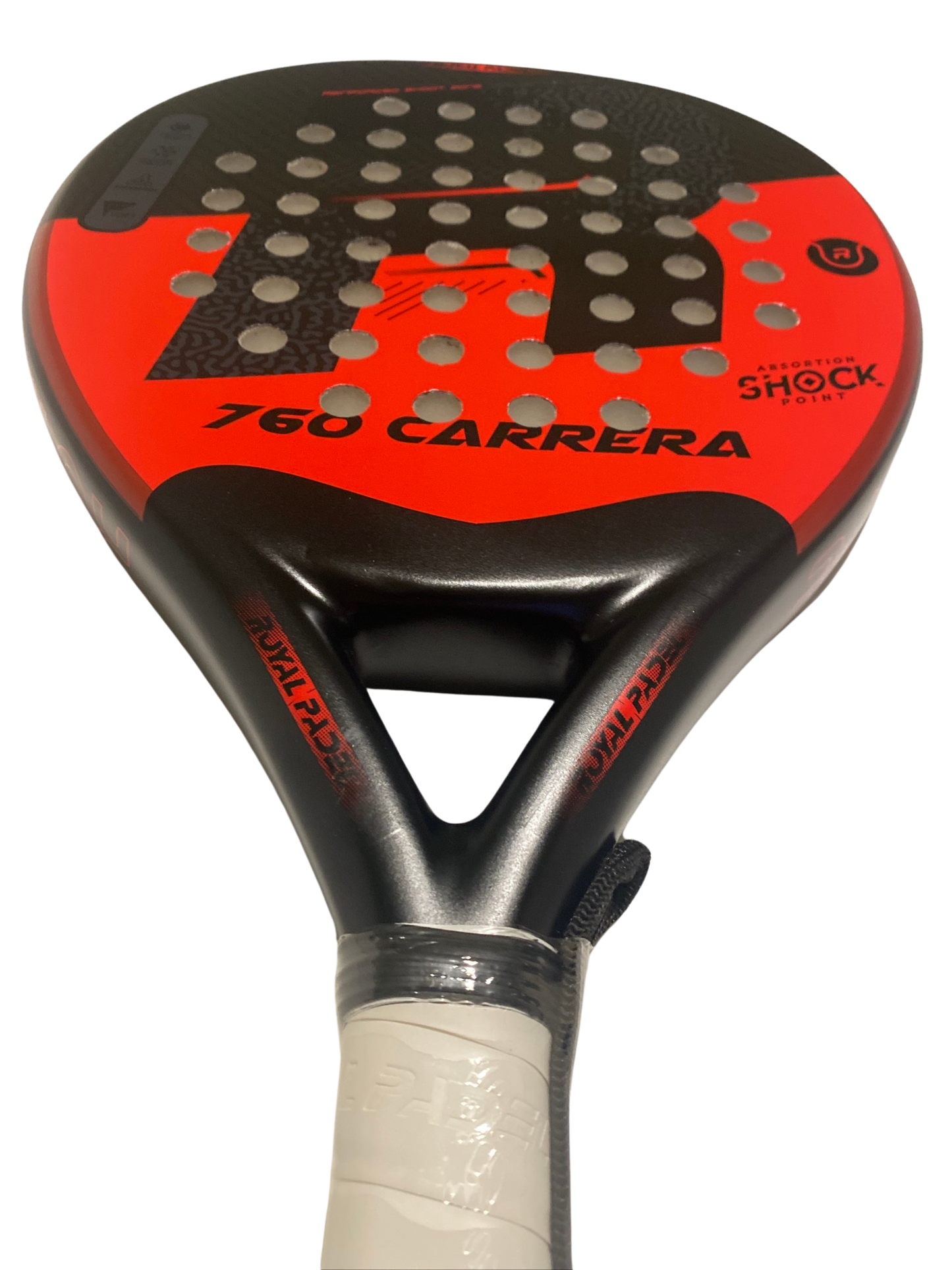 Royal Padel 760 Carrera - Carbon Red Padel Tennis Racket