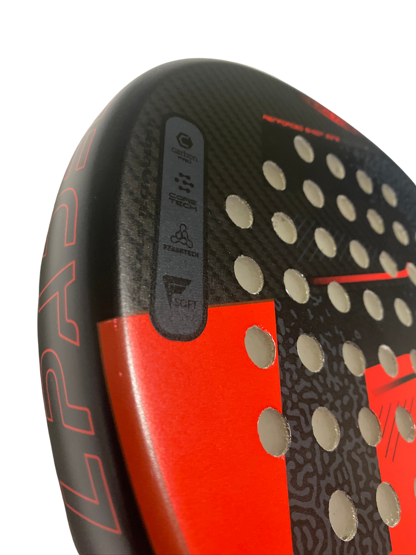 Royal Padel 760 Carrera - Carbon Red Padel Tennis Racket