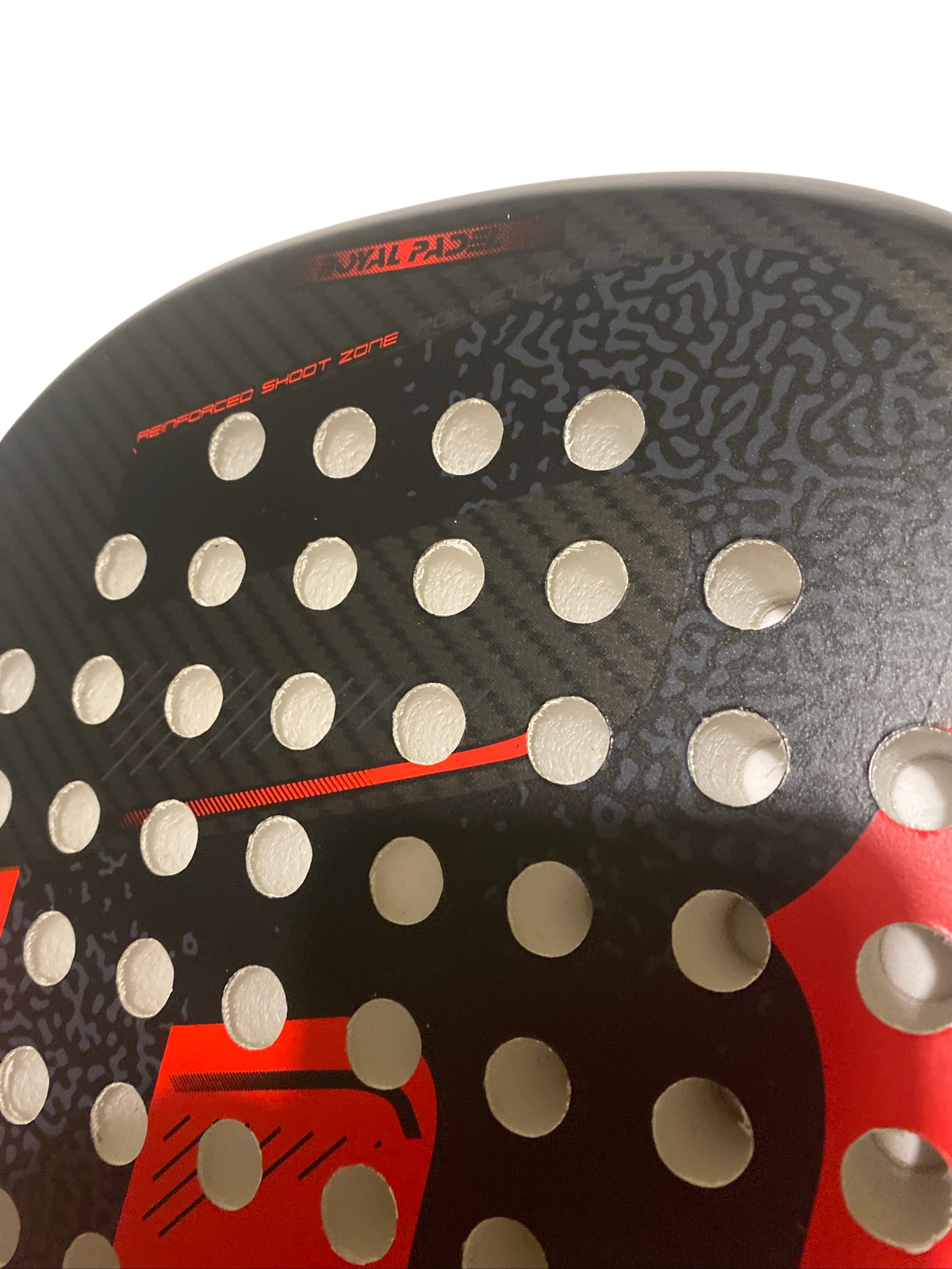 Royal Padel 760 Carrera - Carbon Red Padel Tennis Racket