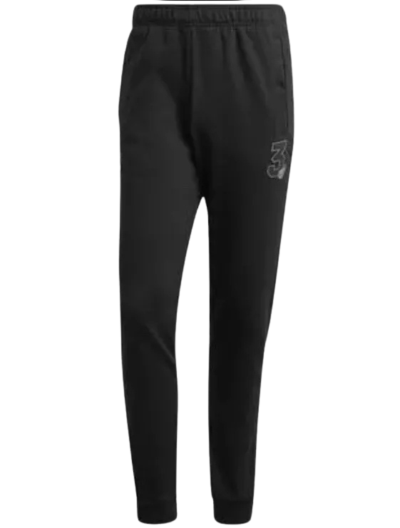 Adidas 3 Padel Tennis Ball Joggers - Black Trousers