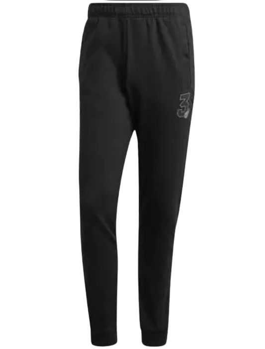 Adidas 3 Padel Tennis Ball Joggers - Black Trousers