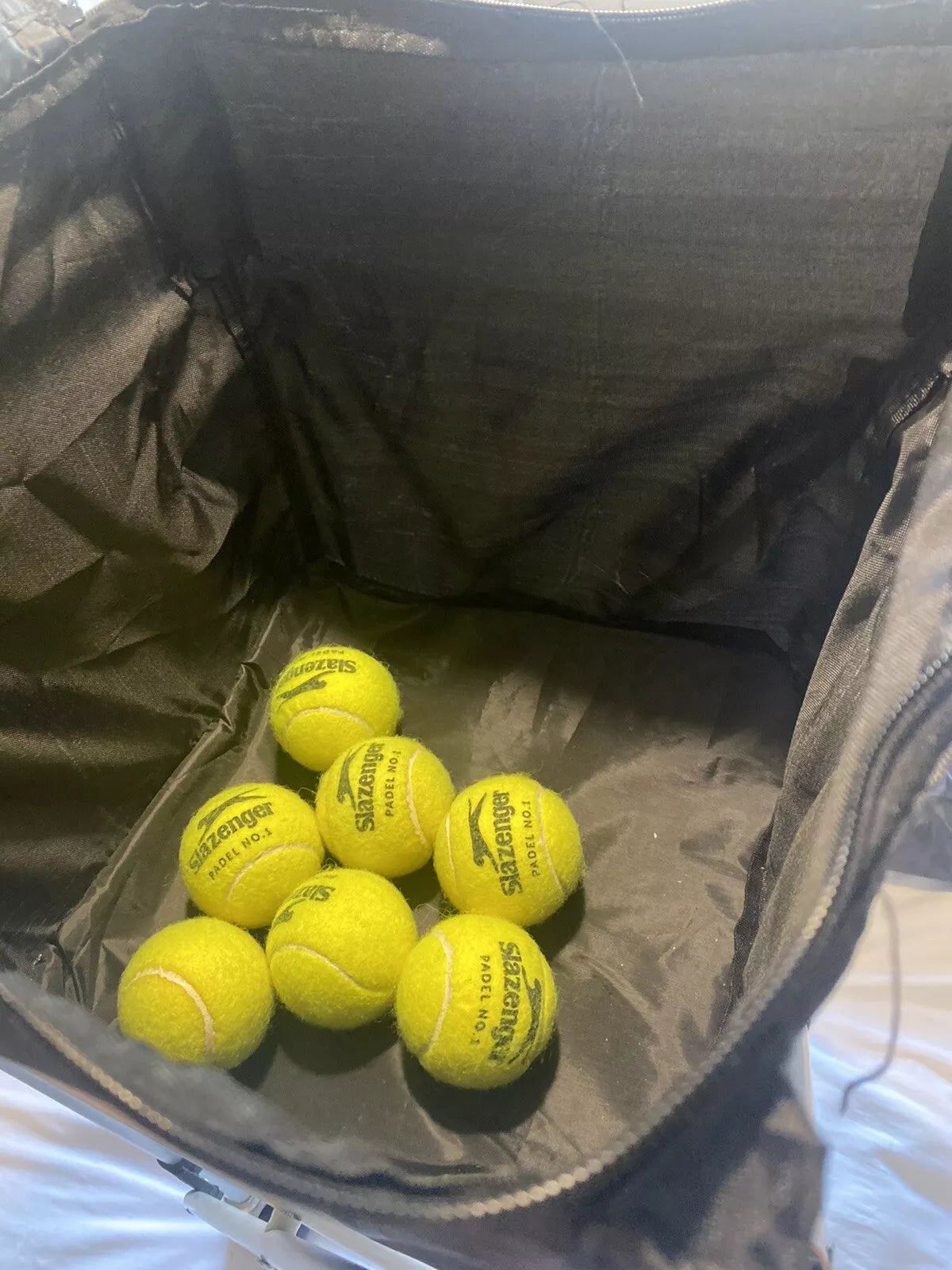 Tennis Ball Basket - Padel Tennis Cart with Wheels - Over 150 Balls