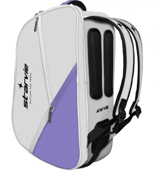 STARVIE White and Purple - Padel Tennis Racket BAG