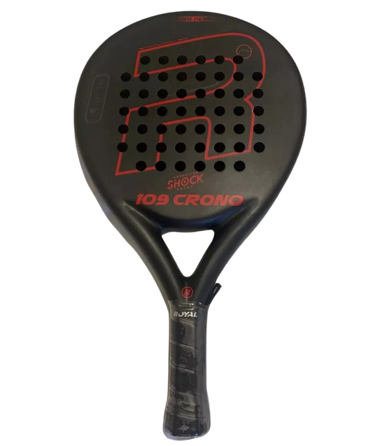 Royal Padel 109 Crono - Black And Red - Padel Tennis Racket