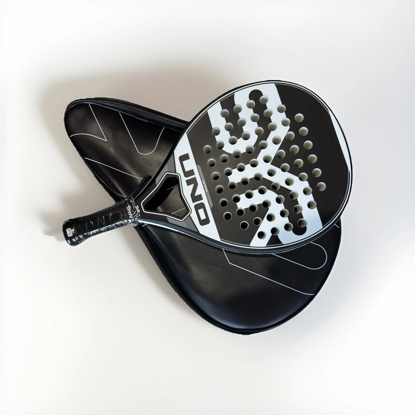 SYR UNO - Carbon Fibreglass Padel Tennis Racket In back