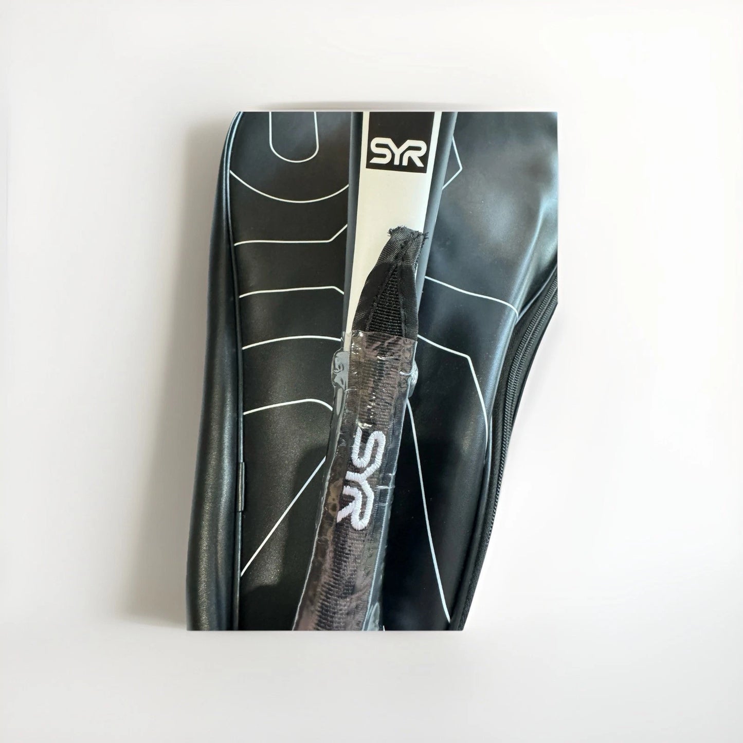 SYR UNO - Carbon Fibreglass Padel Tennis Racket In back