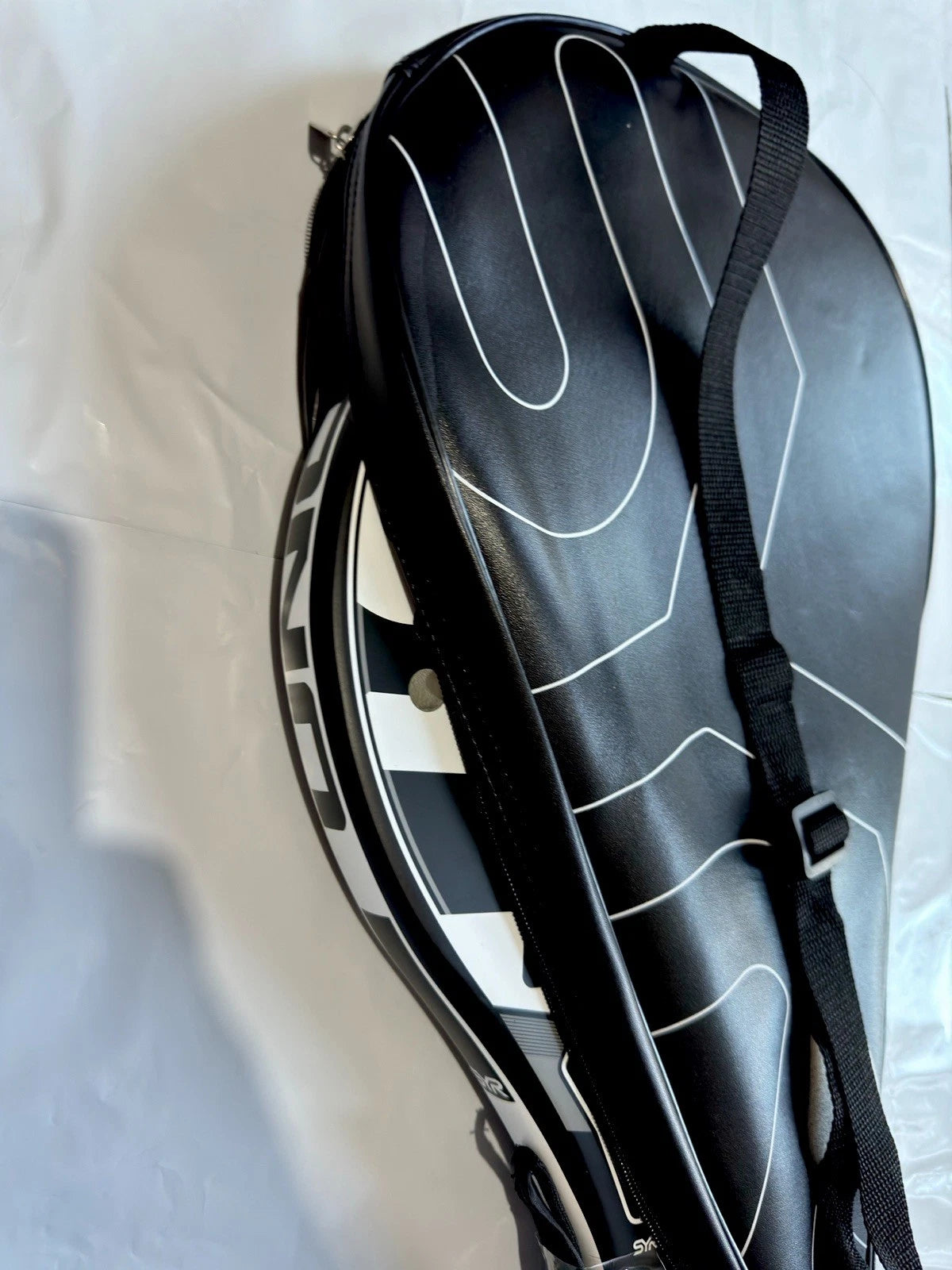 SYR UNO - Carbon Fibreglass Padel Tennis Racket In back