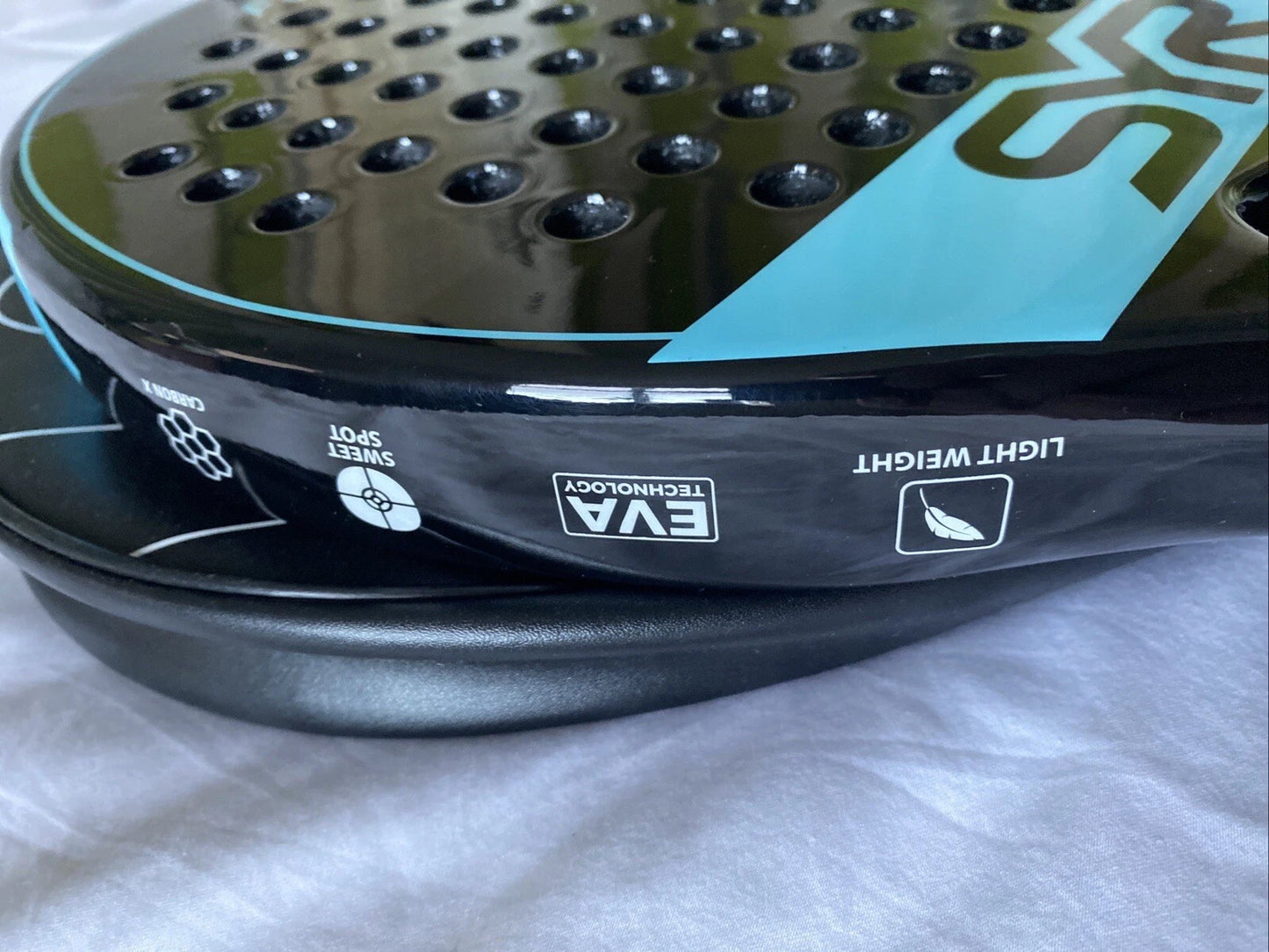 SYR FEATHER - Carbon Fibre Padel Tennis Racket In Blue