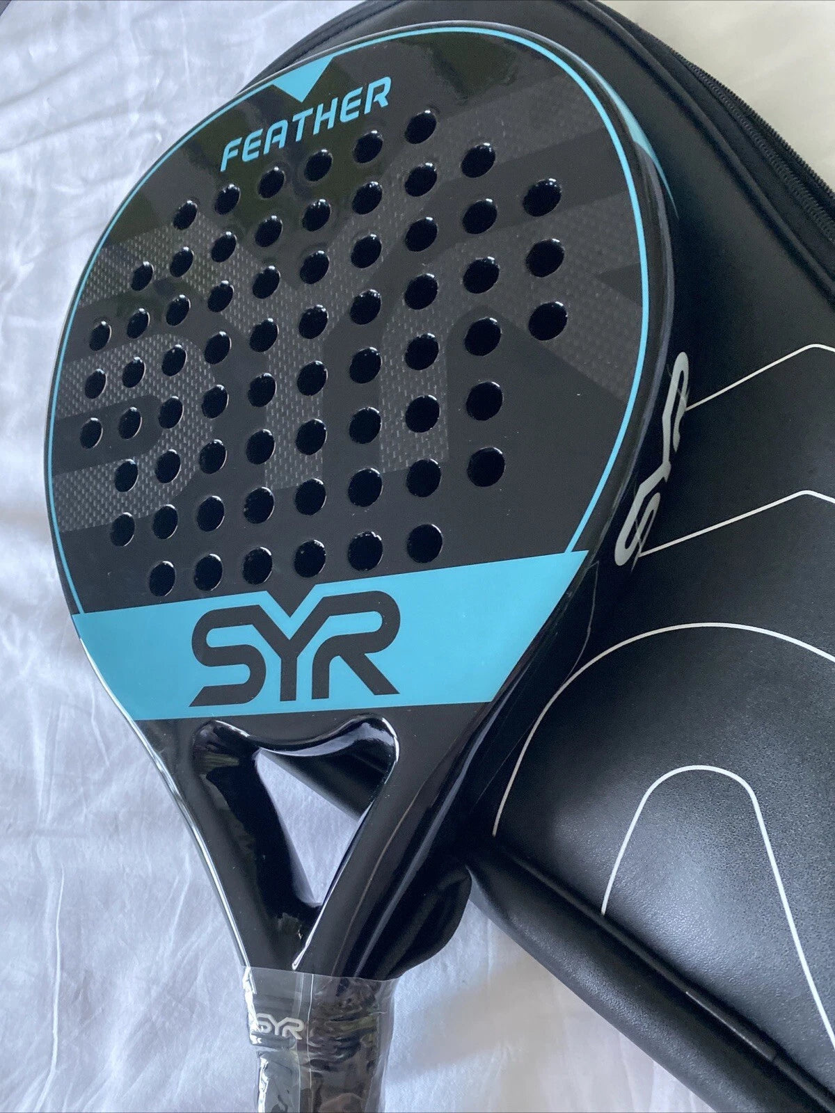 SYR FEATHER - Carbon Fibre Padel Tennis Racket In Blue