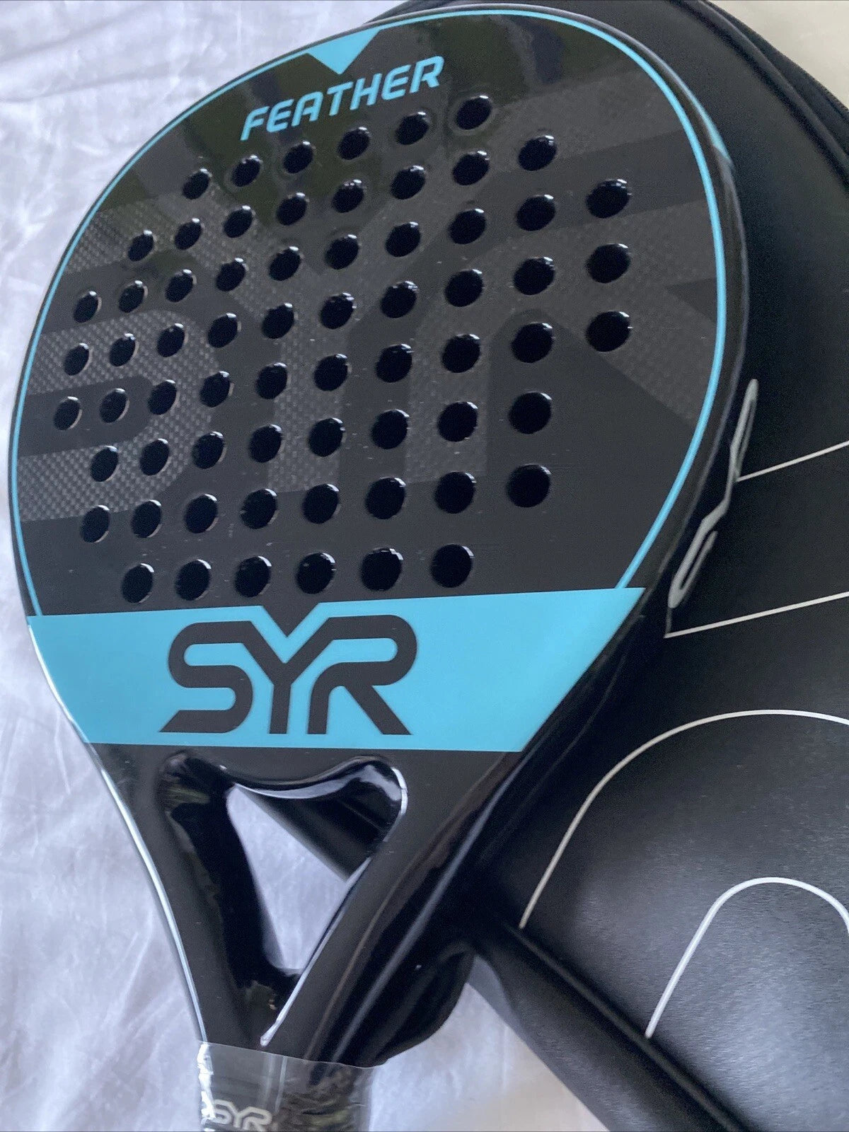 SYR FEATHER - Carbon Fibre Padel Tennis Racket In Blue