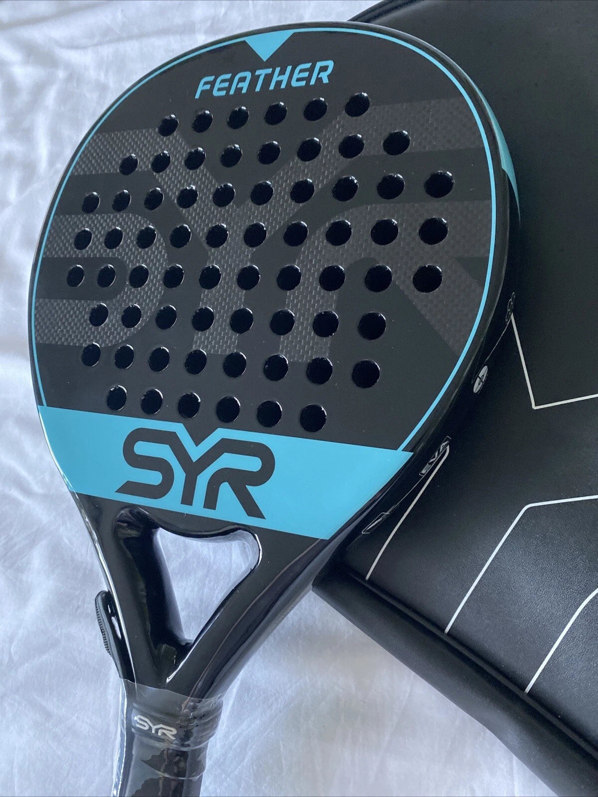SYR FEATHER - Carbon Fibre Padel Tennis Racket In Blue