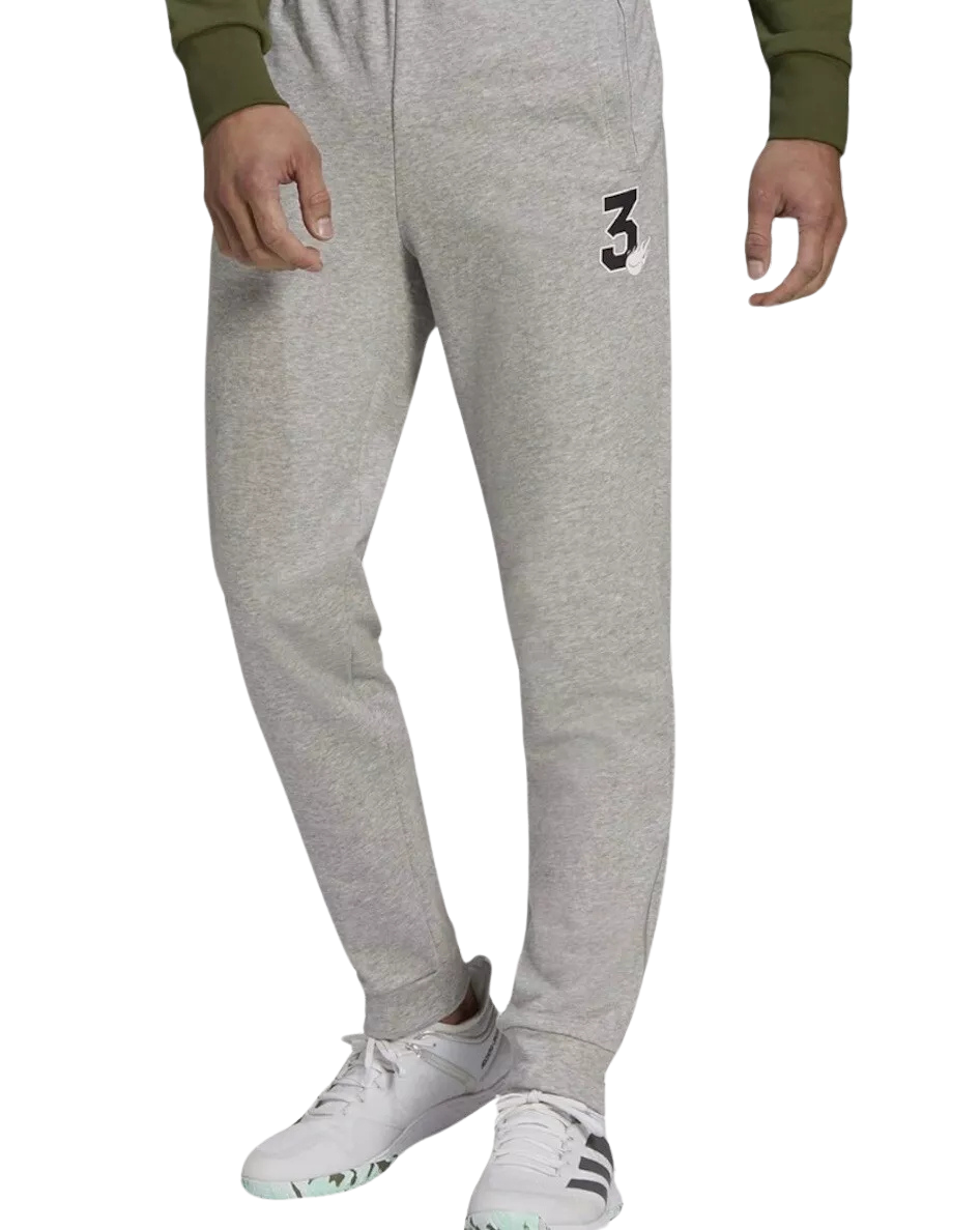 Adidas 3 Padel Tennis Ball Joggers - Grey Trousers