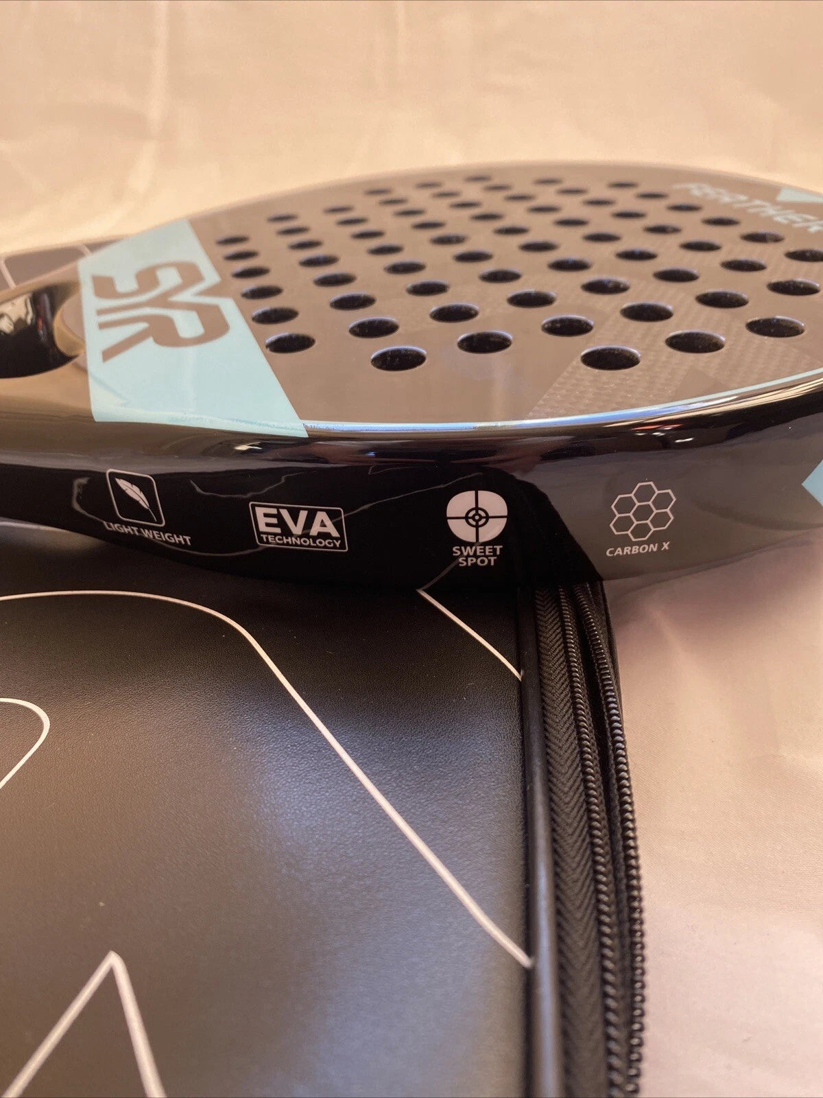 SYR FEATHER - Carbon Fibre Padel Tennis Racket In Blue