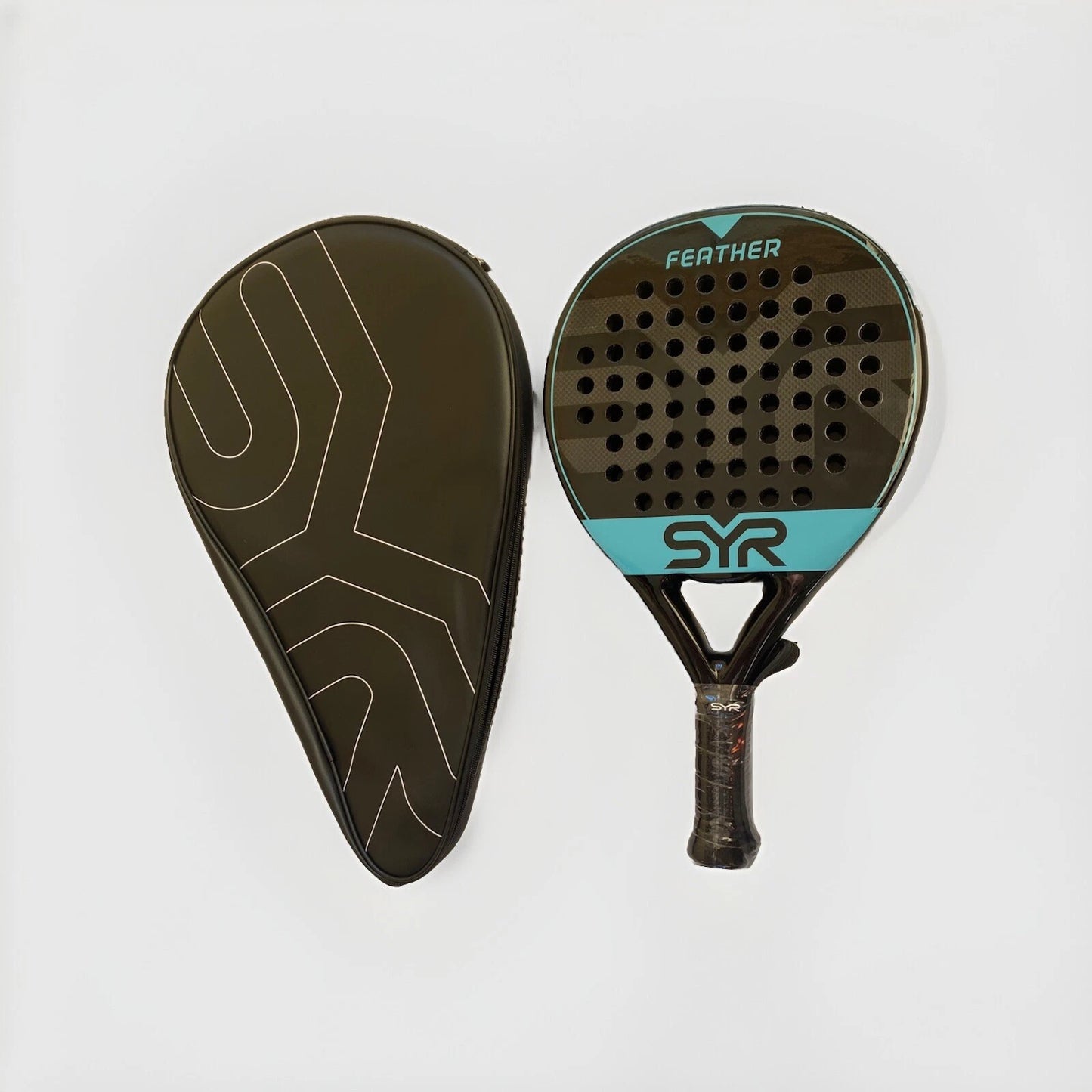 SYR FEATHER - Carbon Fibre Padel Tennis Racket In Blue