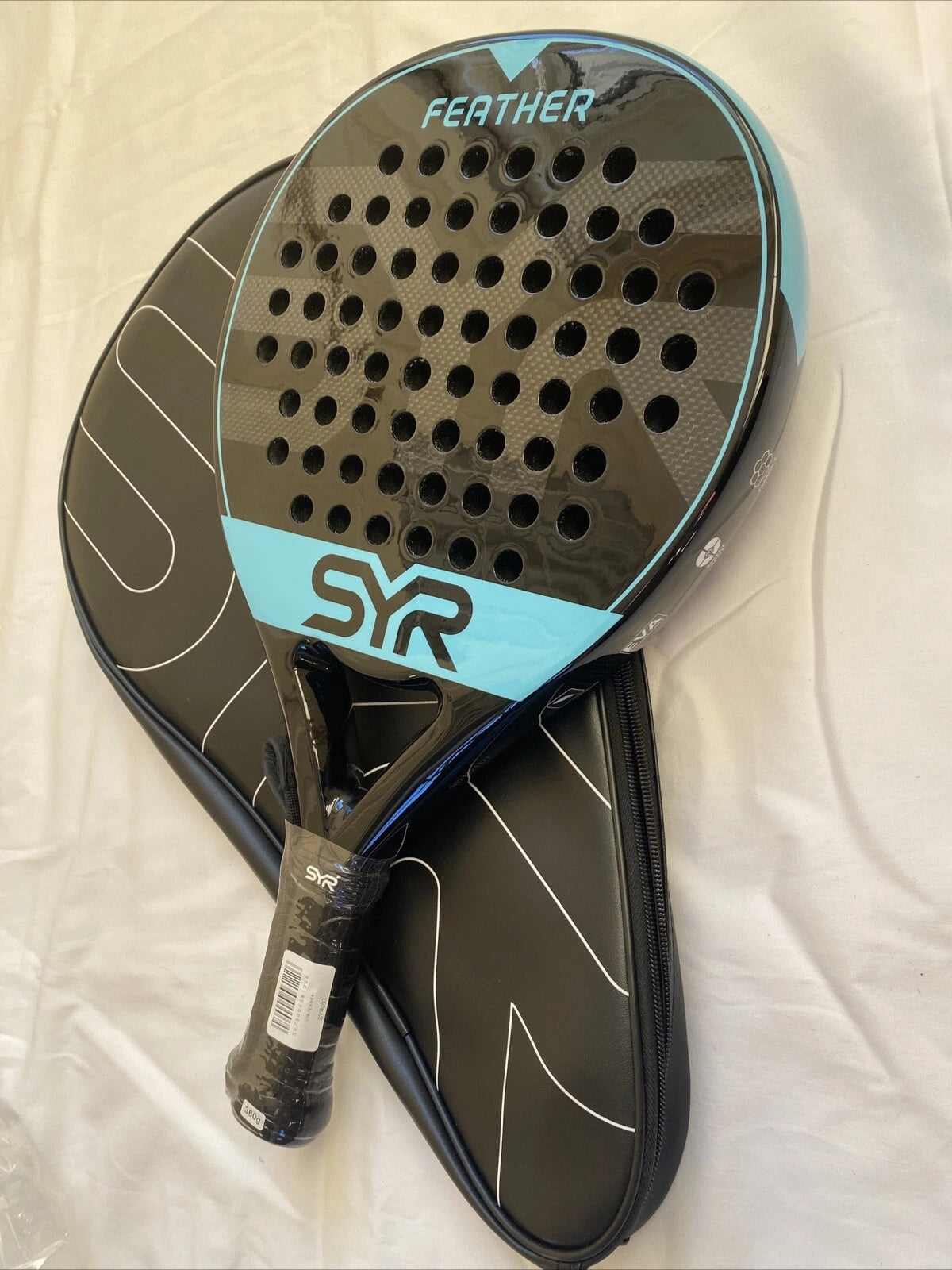 SYR FEATHER - Carbon Fibre Padel Tennis Racket In Blue