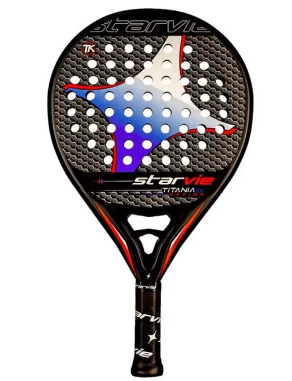Starvie Kepler Soft Speed - Carbon - Padel Tennis Racket - Black