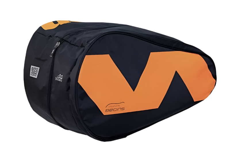 Varlion Begins BAG - Padel Tennis Racket BAG - Navy And Orange